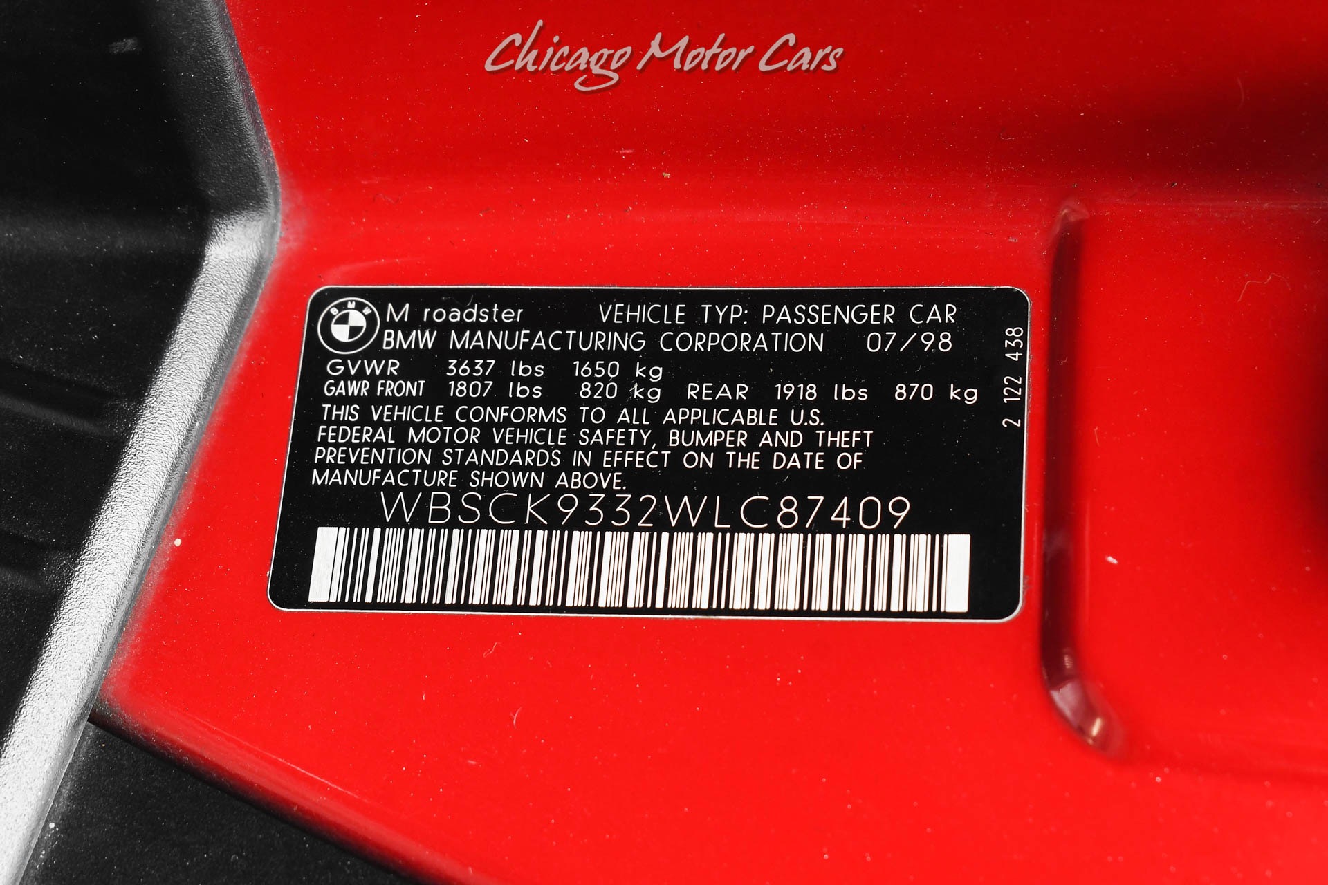 1998 BMW Z3 - Image 51