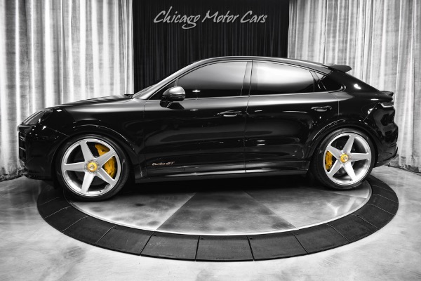 Used 2024 Porsche Cayenne Turbo GT! $217k+ MSRP! Upgraded Vossen Wheels! Tons of Carbon FIber! PPF for sale Sold at Chicago Motor Cars in West Chicago IL 60185 1
