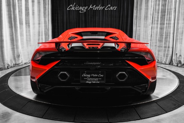 Used 2023 Lamborghini Huracan Tecnica Sport Bucket Seats! Axle Lifter! Novitec Lowering Springs!! Rosso Cadens! for sale Sold at Chicago Motor Cars in West Chicago IL 60185 4