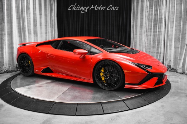 Used 2023 Lamborghini Huracan Tecnica Sport Bucket Seats! Axle Lifter! Novitec Lowering Springs!! Rosso Cadens! for sale Sold at Chicago Motor Cars in West Chicago IL 60185 6