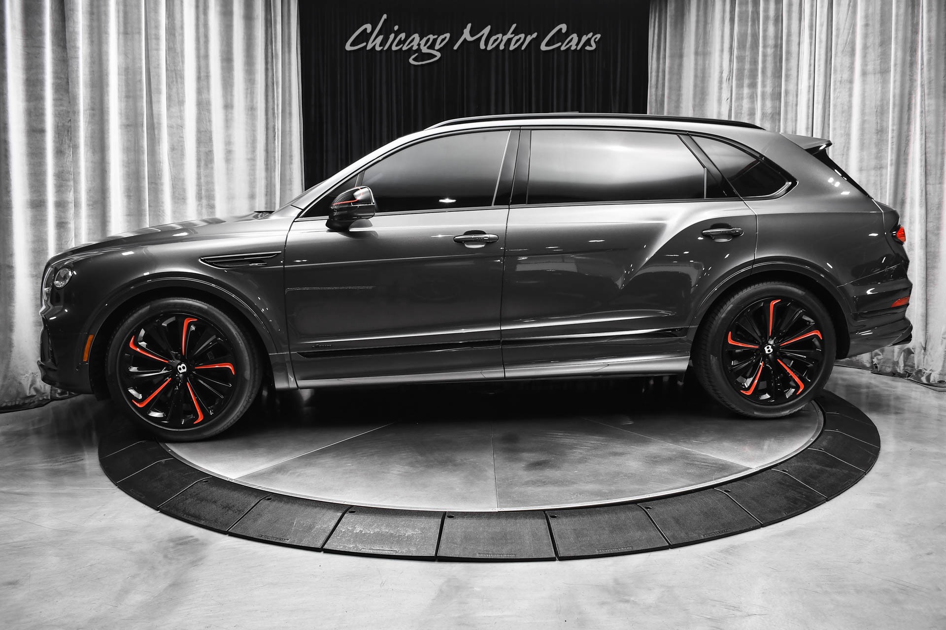Used 2023 Bentley Bentayga EWB Azure V8 Blackline & Touring Spec! Harmony Diamond Quilt! Piano Veneers! for sale Sold at Chicago Motor Cars in West Chicago IL 60185 1