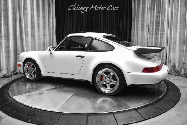 Used 1994 Porsche 964 Turbo 3.6 Only 36k Miles! Serviced! Grand Prix White! Speedline 3-pc Wheels! for sale Sold at Chicago Motor Cars in West Chicago IL 60185 3