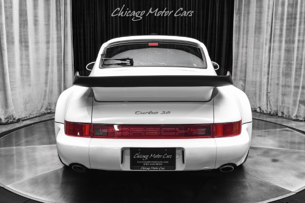 Used 1994 Porsche 964 Turbo 3.6 Only 36k Miles! Serviced! Grand Prix White! Speedline 3-pc Wheels! for sale Sold at Chicago Motor Cars in West Chicago IL 60185 4