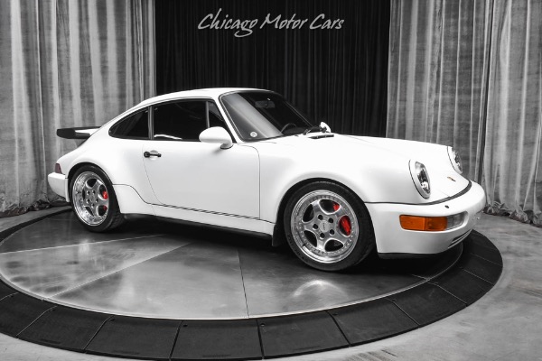 Used 1994 Porsche 964 Turbo 3.6 Only 36k Miles! Serviced! Grand Prix White! Speedline 3-pc Wheels! for sale Sold at Chicago Motor Cars in West Chicago IL 60185 6