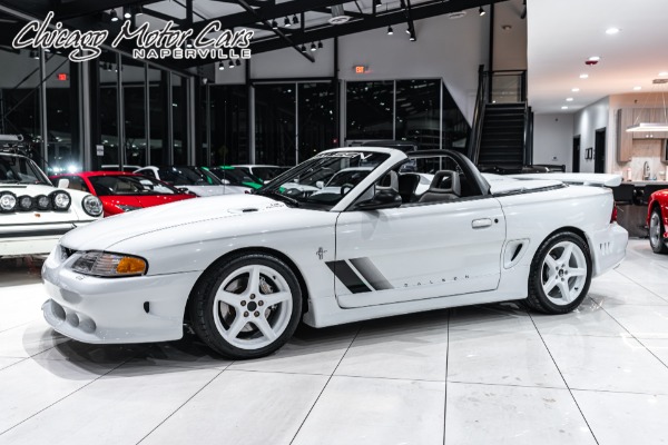 Used 1997 Ford Mustang Saleen S351 Speedster Collector Condition 1 of ONLY 40 Made ONLY 15k Miles for sale $99,800 at Chicago Motor Cars in West Chicago IL