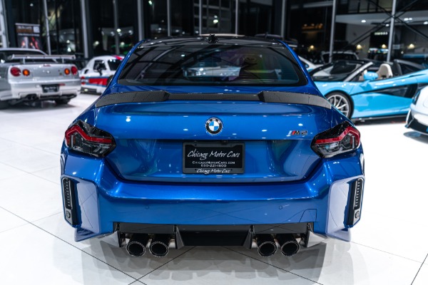 Used 2025 BMW M2 G87 Coupe Portimao Blue! LCI! Carbon Trim! CS Wheels! LOADED! for sale Sold at Chicago Motor Cars in West Chicago IL 60185 3