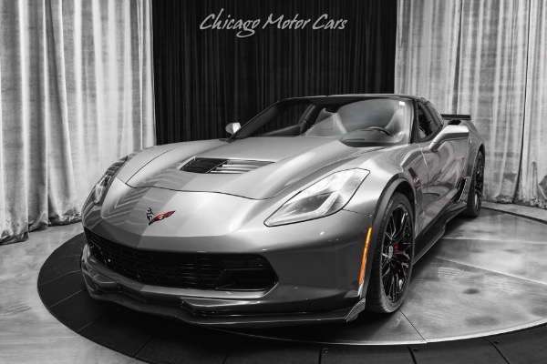 Used 2016 Chevrolet Corvette Z06 Coupe Shark Gray Metallic Ext Carbon Fiber Ceramic Coated Integrated K40 for sale Sold at Chicago Motor Cars in West Chicago IL 60185 2