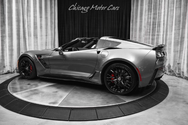 Used 2016 Chevrolet Corvette Z06 Coupe Shark Gray Metallic Ext Carbon Fiber Ceramic Coated Integrated K40 for sale Sold at Chicago Motor Cars in West Chicago IL 60185 3