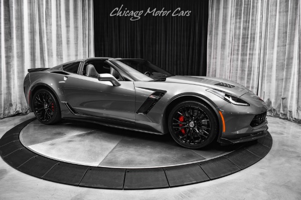 Used 2016 Chevrolet Corvette Z06 Coupe Shark Gray Metallic Ext Carbon Fiber Ceramic Coated Integrated K40 for sale Sold at Chicago Motor Cars in West Chicago IL 60185 6