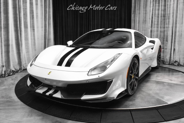 Used 2020 Ferrari 488 Pista $193K+ in Options! Only 2k Miles! Carbon Fiber Everything Amazing SPEC for sale Sold at Chicago Motor Cars in West Chicago IL 60185 2
