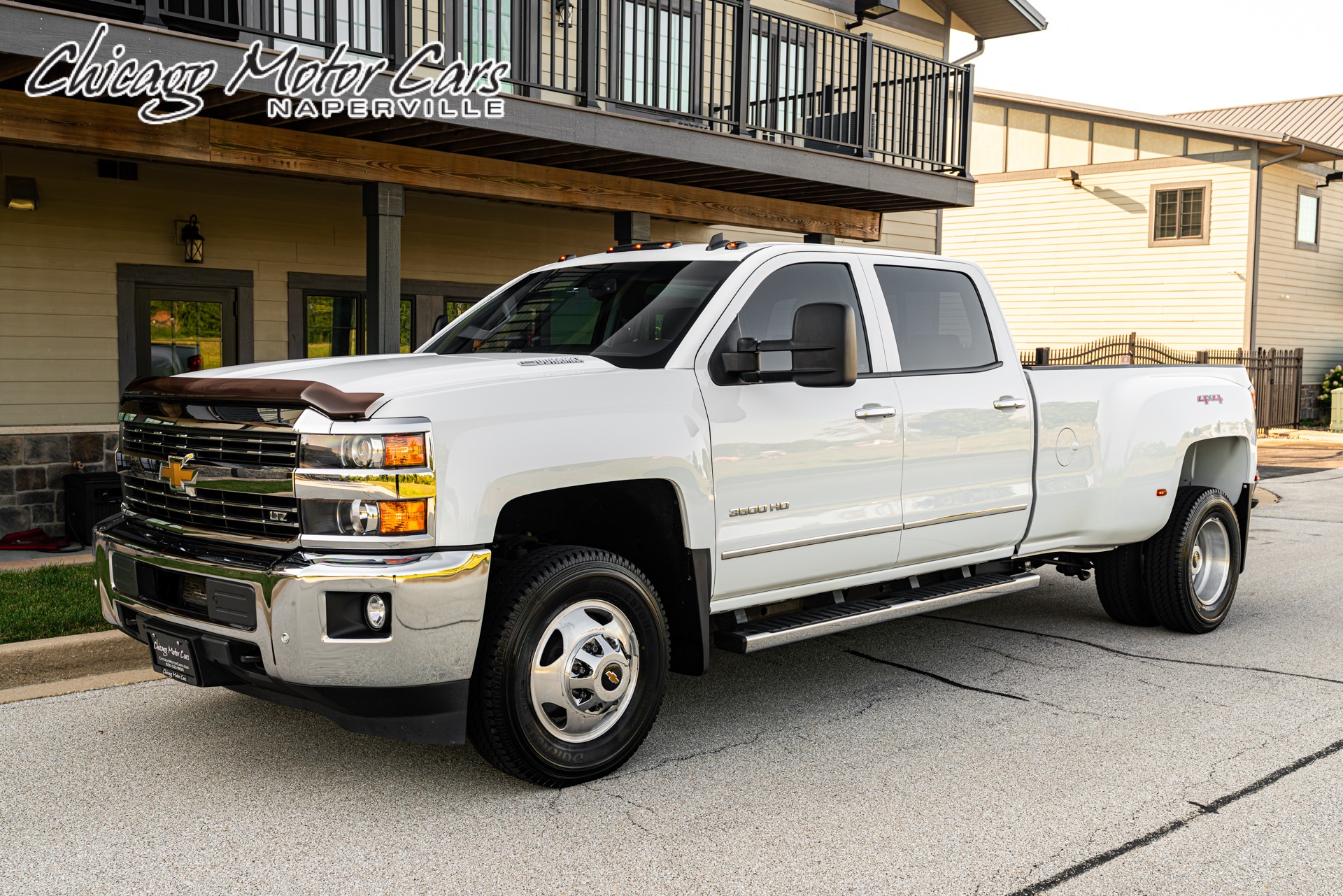 Used 2015 Chevrolet Silverado 3500HD LTZ Duramax 6.6L Turbo Diesel 4x4 Excellent Condition for sale Sold at Chicago Motor Cars in West Chicago IL 60185 1