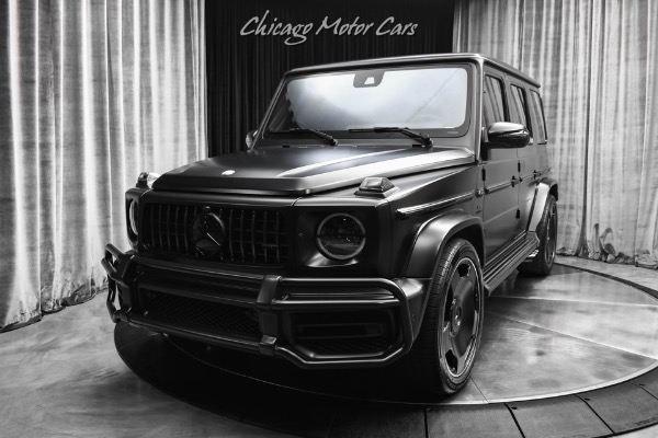 Used 2023 Mercedes-Benz G63 AMG SUV 4Matic Burmester Monoblocks Carbon Fiber Valvetronic Exhaust Loaded for sale Sold at Chicago Motor Cars in West Chicago IL 60185 2