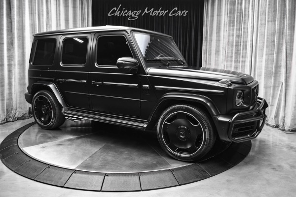 Used 2023 Mercedes-Benz G63 AMG SUV 4Matic Burmester Monoblocks Carbon Fiber Valvetronic Exhaust Loaded for sale Sold at Chicago Motor Cars in West Chicago IL 60185 6