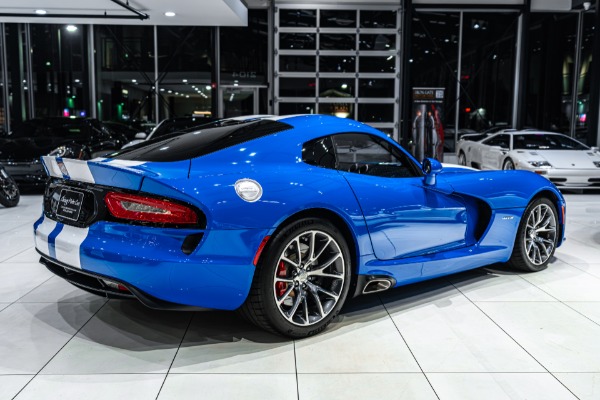 Used 2014 Dodge SRT Viper GTS Rare 1 of 1 Spec! Competition Blue! Factory Stripes! for sale Sold at Chicago Motor Cars in West Chicago IL 60185 4
