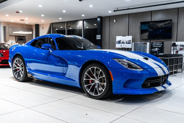 Used 2014 Dodge SRT Viper GTS Rare 1 of 1 Spec! Competition Blue! Factory Stripes! for sale Sold at Chicago Motor Cars in West Chicago IL 60185 5