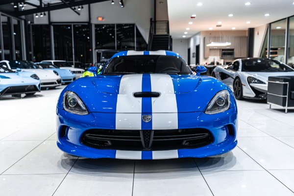 Used 2014 Dodge SRT Viper GTS Rare 1 of 1 Spec! Competition Blue! Factory Stripes! for sale Sold at Chicago Motor Cars in West Chicago IL 60185 6
