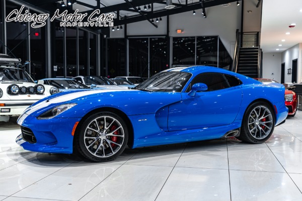 Used 2014 Dodge SRT Viper GTS Rare 1 of 1 Spec! Competition Blue! Factory Stripes! for sale Sold at Chicago Motor Cars in West Chicago IL 60185 1