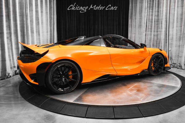 Used 2022 McLaren 765LT Spider MSO Options Only 1380 Miles Papaya Spark HARD LOADED Full PPF for sale Sold at Chicago Motor Cars in West Chicago IL 60185 5
