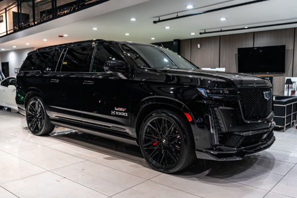 Used 2023 Cadillac Escalade-V ESV HENNESSEY 1000HP ONLY 16k Miles EXCELLENT Condition SUPER RARE for sale Sold at Chicago Motor Cars in West Chicago IL 60185 5