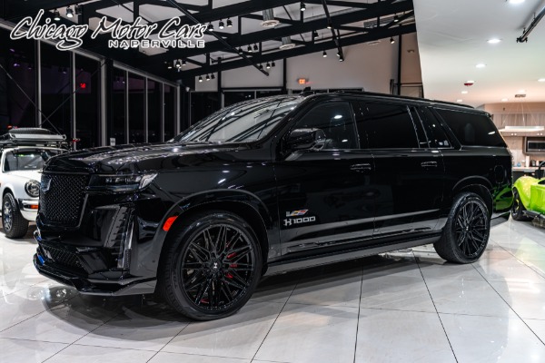 Used 2023 Cadillac Escalade-V ESV HENNESSEY 1000HP ONLY 16k Miles EXCELLENT Condition SUPER RARE for sale Sold at Chicago Motor Cars in West Chicago IL 60185 1