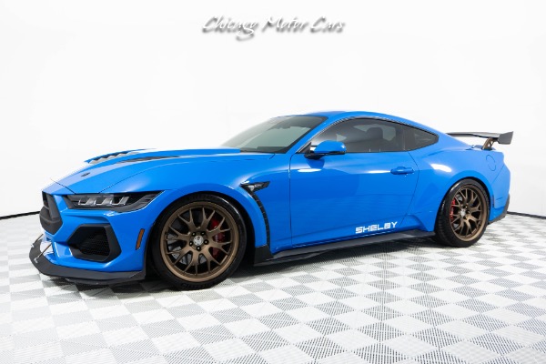Used 2025 Ford Mustang Shelby Super Snake 1 of 300 850HP 1700 Miles Grabber Blue Carbon Fiber Magnesium Wheels for sale Sold at Chicago Motor Cars in West Chicago IL 60185 2