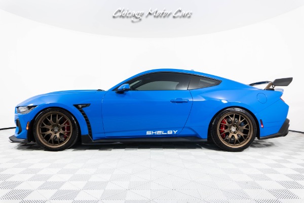 Used 2025 Ford Mustang Shelby Super Snake 1 of 300 850HP 1700 Miles Grabber Blue Carbon Fiber Magnesium Wheels for sale Sold at Chicago Motor Cars in West Chicago IL 60185 3