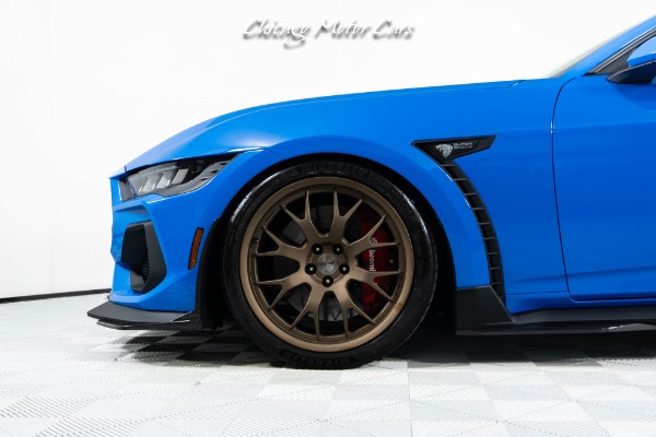 Used 2025 Ford Mustang Shelby Super Snake 1 of 300 850HP 1700 Miles Grabber Blue Carbon Fiber Magnesium Wheels for sale Sold at Chicago Motor Cars in West Chicago IL 60185 4