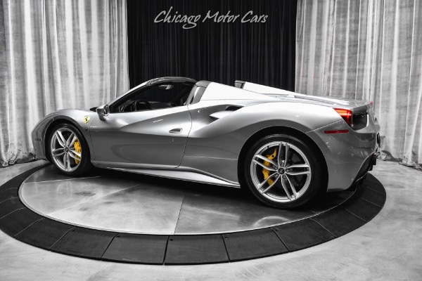 Used 2017 Ferrari 488 Spider Convertible Carbon Fiber Suspension Lifter Capristo Exhaust Serviced for sale Sold at Chicago Motor Cars in West Chicago IL 60185 3
