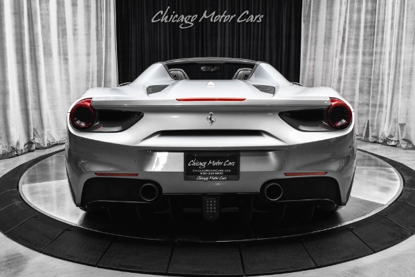 Used 2017 Ferrari 488 Spider Convertible Carbon Fiber Suspension Lifter Capristo Exhaust Serviced for sale Sold at Chicago Motor Cars in West Chicago IL 60185 4