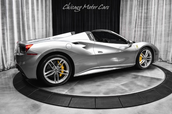 Used 2017 Ferrari 488 Spider Convertible Carbon Fiber Suspension Lifter Capristo Exhaust Serviced for sale Sold at Chicago Motor Cars in West Chicago IL 60185 5