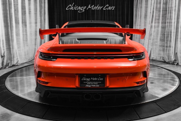 Used 2022 Porsche 911 GT3 Lava Orange Carbon Roof & Mirrors Chrono Pkg Full PPF Comfort Seats for sale Sold at Chicago Motor Cars in West Chicago IL 60185 4