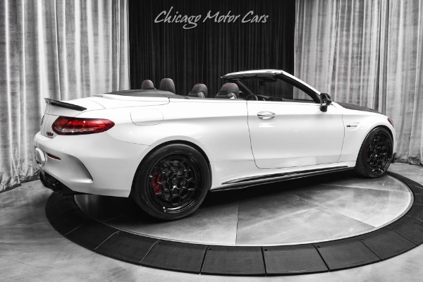 Used 2021 Mercedes-Benz C63 AMG S Cabriolet Weistec Upgrades Night Pkg Upgraded Wheels Tons of Carbon for sale Sold at Chicago Motor Cars in West Chicago IL 60185 5