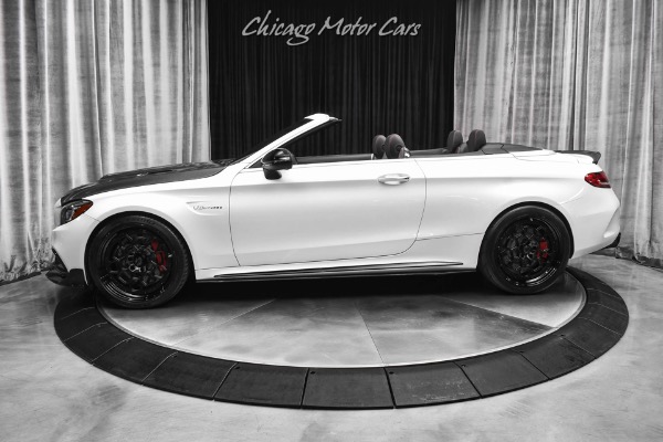 Used 2021 Mercedes-Benz C63 AMG S Cabriolet Weistec Upgrades Night Pkg Upgraded Wheels Tons of Carbon for sale Sold at Chicago Motor Cars in West Chicago IL 60185 1