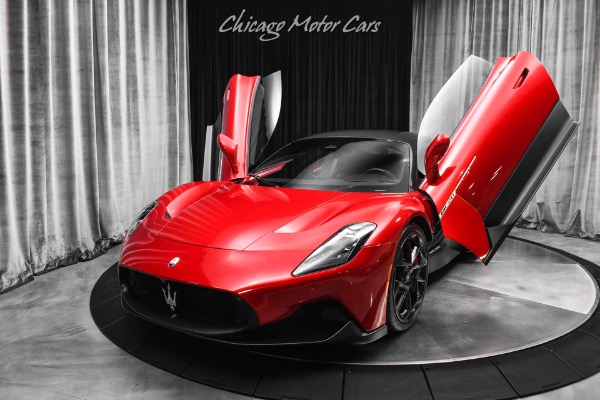 Used 2023 Maserati MC20 Rosso Vincente! HUGE 291k+ MSRP! Carbon Ceramics Monocoque Racing Seats! for sale Sold at Chicago Motor Cars in West Chicago IL 60185 2