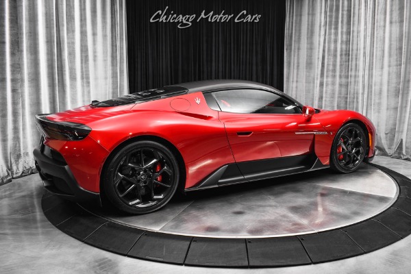 Used 2023 Maserati MC20 Rosso Vincente! HUGE 291k+ MSRP! Carbon Ceramics Monocoque Racing Seats! for sale Sold at Chicago Motor Cars in West Chicago IL 60185 5