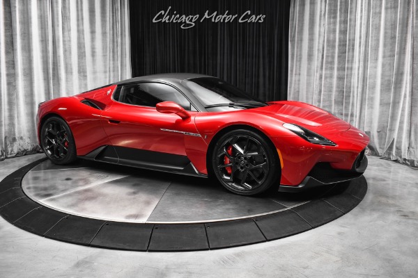 Used 2023 Maserati MC20 Rosso Vincente! HUGE 291k+ MSRP! Carbon Ceramics Monocoque Racing Seats! for sale Sold at Chicago Motor Cars in West Chicago IL 60185 6