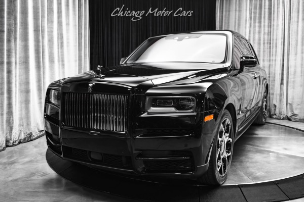 Used 2023 Rolls-Royce Black Badge Cullinan Bespoke Interior & Audio! Shooting Star Headliner! Full front PPF! Loaded! for sale Sold at Chicago Motor Cars in West Chicago IL 60185 2