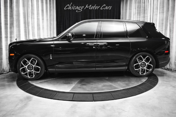 Used 2023 Rolls-Royce Black Badge Cullinan Bespoke Interior & Audio! Shooting Star Headliner! Full front PPF! Loaded! for sale Sold at Chicago Motor Cars in West Chicago IL 60185 1