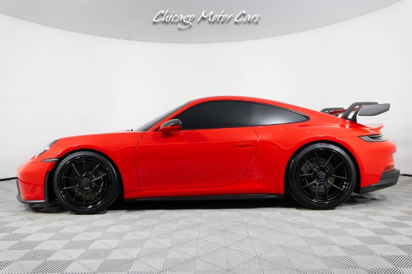 Used 2022 Porsche 911 GT3 Front Lift Front PPF Guards Red Vorsteiner Wheels Carbon Fiber Roof for sale Sold at Chicago Motor Cars in West Chicago IL 60185 2