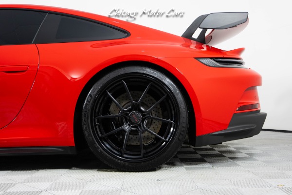 Used 2022 Porsche 911 GT3 Front Lift Front PPF Guards Red Vorsteiner Wheels Carbon Fiber Roof for sale Sold at Chicago Motor Cars in West Chicago IL 60185 4