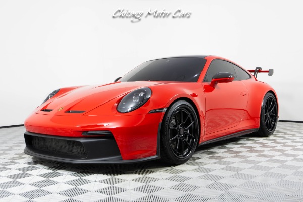 Used 2022 Porsche 911 GT3 Front Lift Front PPF Guards Red Vorsteiner Wheels Carbon Fiber Roof for sale Sold at Chicago Motor Cars in West Chicago IL 60185 6