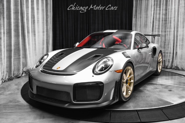 Used 2019 Porsche 911 GT2 RS Weissach Front Lift Low Miles Fabspeed Exhaust LOADED for sale Sold at Chicago Motor Cars in West Chicago IL 60185 2