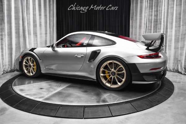Used 2019 Porsche 911 GT2 RS Weissach Front Lift Low Miles Fabspeed Exhaust LOADED for sale Sold at Chicago Motor Cars in West Chicago IL 60185 3