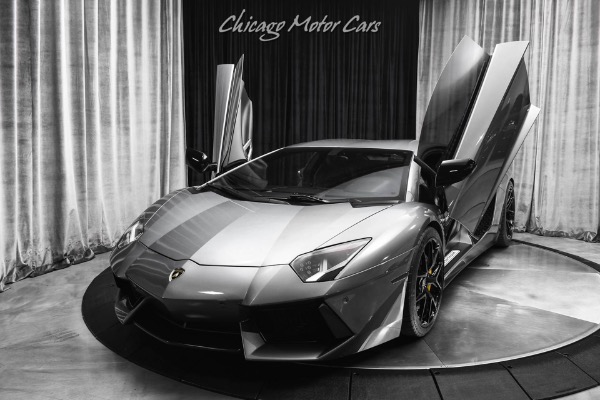 Used 2012 Lamborghini Aventador LP700-4 Coupe Axle Lifter! Gintani Exhaust! Lowering Springs! HRE Wheels for sale Sold at Chicago Motor Cars in West Chicago IL 60185 2