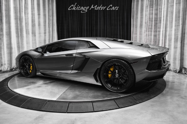Used 2012 Lamborghini Aventador LP700-4 Coupe Axle Lifter! Gintani Exhaust! Lowering Springs! HRE Wheels for sale Sold at Chicago Motor Cars in West Chicago IL 60185 3