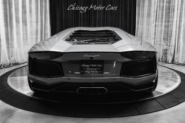 Used 2012 Lamborghini Aventador LP700-4 Coupe Axle Lifter! Gintani Exhaust! Lowering Springs! HRE Wheels for sale Sold at Chicago Motor Cars in West Chicago IL 60185 4