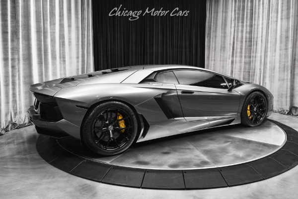 Used 2012 Lamborghini Aventador LP700-4 Coupe Axle Lifter! Gintani Exhaust! Lowering Springs! HRE Wheels for sale Sold at Chicago Motor Cars in West Chicago IL 60185 5