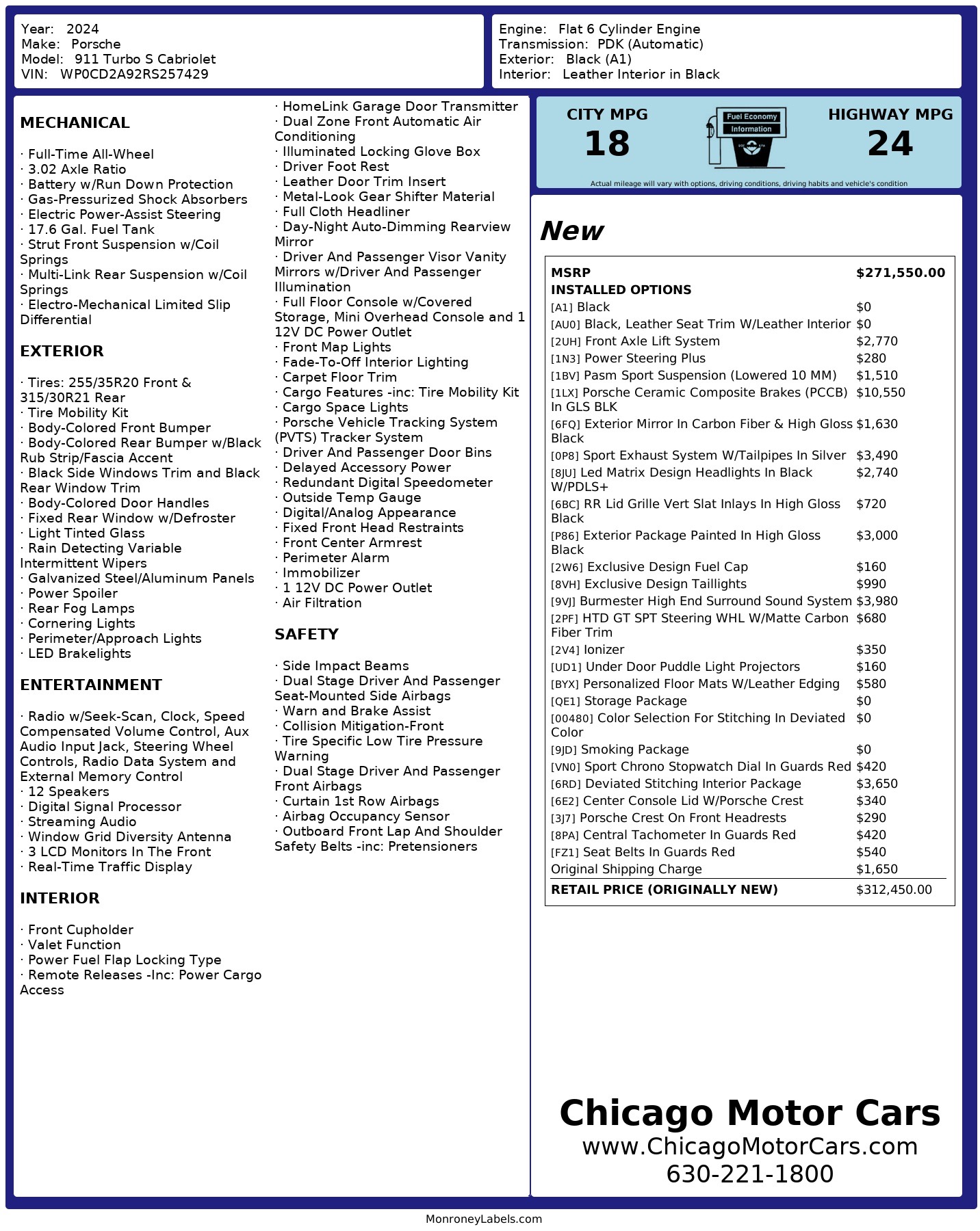 2024 PORSCHE 911 - Image 13