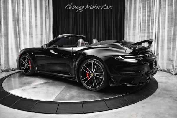 Used 2024 Porsche 911 Turbo S Cabriolet MSRP $312,450+ Carbon Fiber PCCB Burmester Front PPF for sale Sold at Chicago Motor Cars in West Chicago IL 60185 3