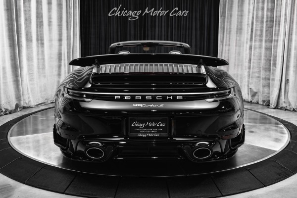 Used 2024 Porsche 911 Turbo S Cabriolet MSRP $312,450+ Carbon Fiber PCCB Burmester Front PPF for sale Sold at Chicago Motor Cars in West Chicago IL 60185 4